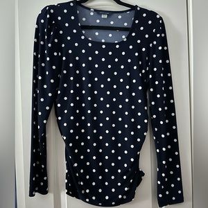 S Tommy Hilfiger blue long sleeve shirt